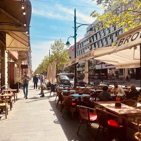 I Piotrkowska Z Wielkim Lustrem, Balkonem I Klimatyzacja Appartamento
