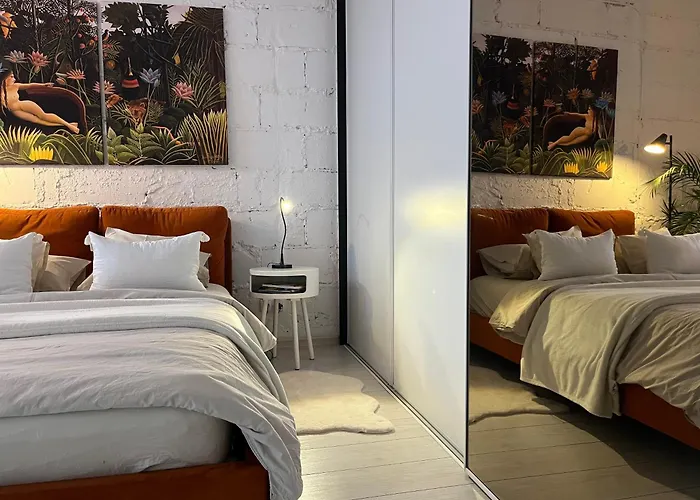 아파트 I Piotrkowska Z Wielkim Lustrem, Balkonem I Klimatyzacja