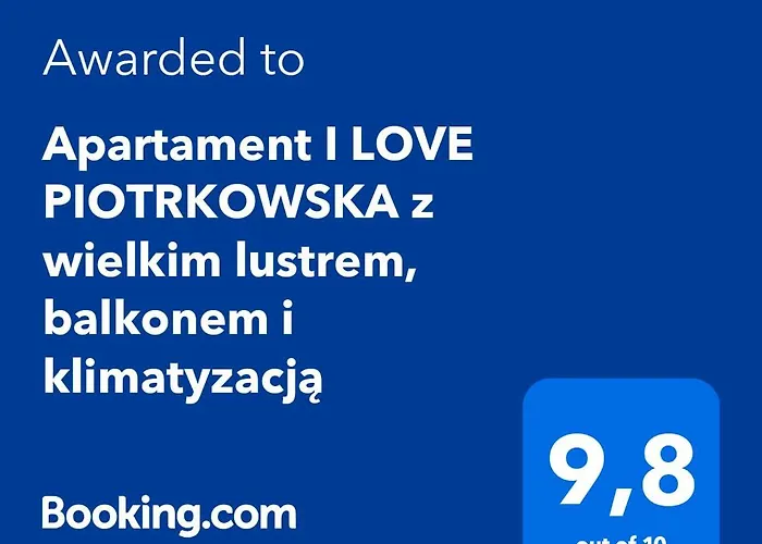 I Piotrkowska Z Wielkim Lustrem, Balkonem I Klimatyzacja Łódź