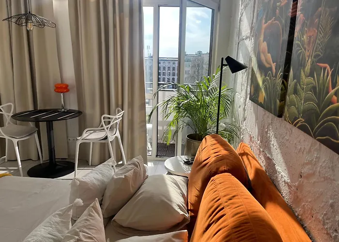 I Piotrkowska Z Wielkim Lustrem, Balkonem I Klimatyzacja Lejlighed *