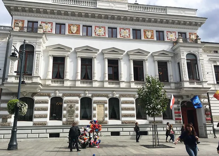 I Piotrkowska Z Wielkim Lustrem, Balkonem I Klimatyzacja Lejlighed *